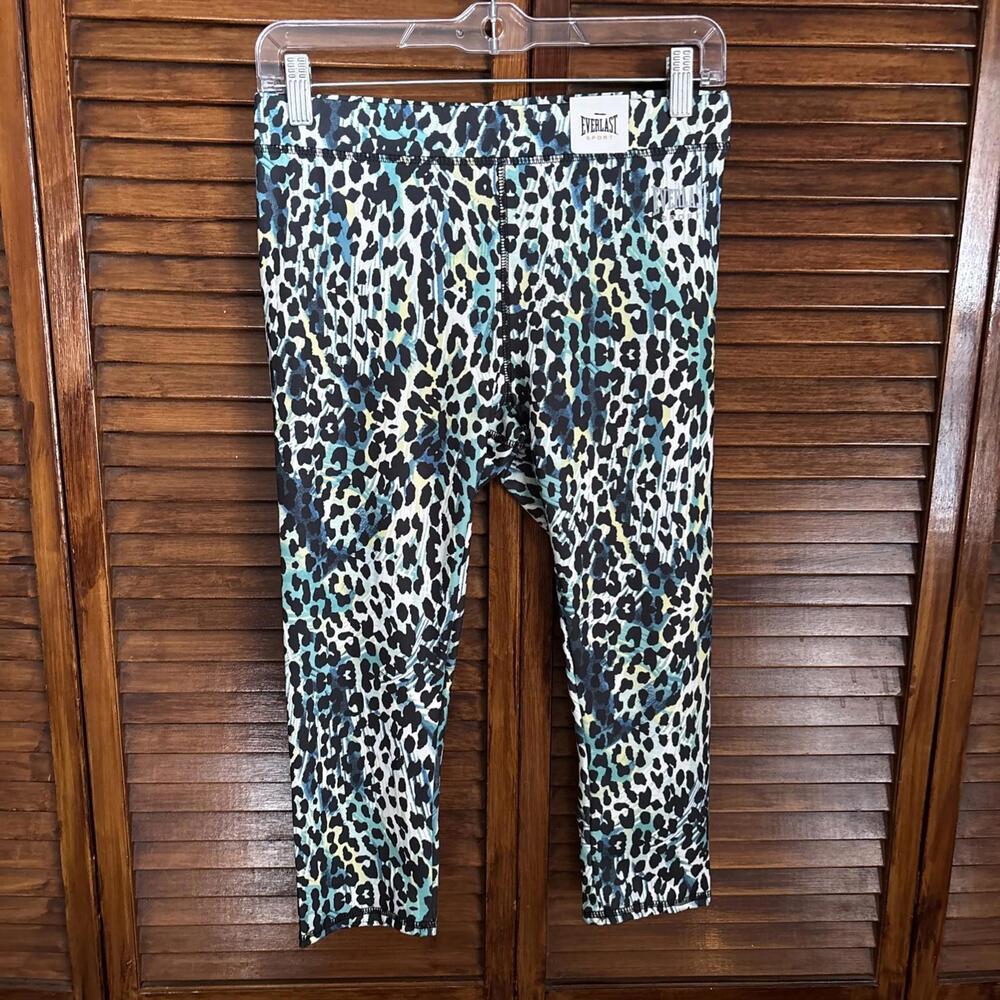 Everlast Sport Women's 20" Leggings - NWT Colorful Animal Print - Size Medium